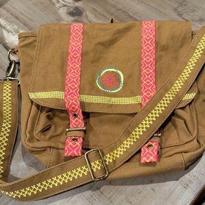 Retired American Girl Lea’s Canvas Messenger Bag or Backpack